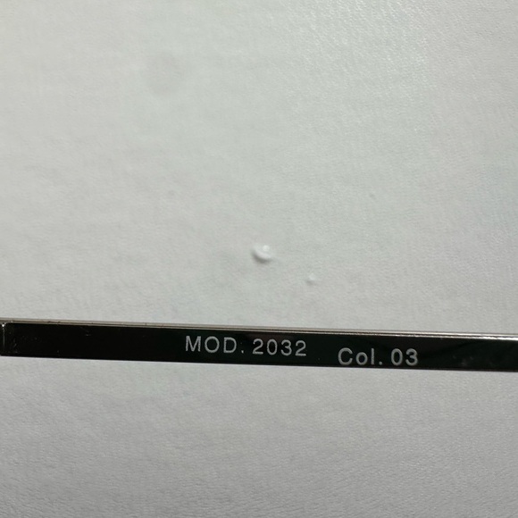 Fellini Rhinestone Silver Rimless Sunglasses - Picture 6 of 9